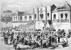 Looting of the Yuan Ming Yuan by Anglo French forces in 1860