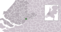 Map - NL - Municipality code 0610 (2009)