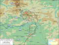 Map of the Battle of the Somme, 1916