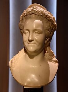 Marble bust of Catherine the Great, 1771 CE. From Rome, Italy. By Fedot Shubin, commissioned by Ivan Shuvalov for Catherine the Great. The Victoria and Albert Museum, London