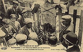 Narbonne Mémoire victimes 20 juin 1907