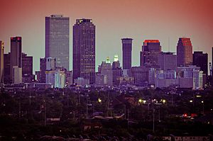 New Orleans skyline 2012 from Danziger
