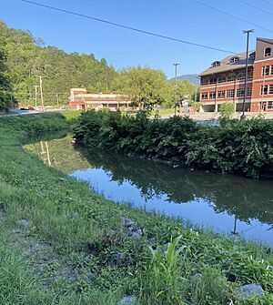 North Fork Kentucky River in Whitesburg, Kentucky