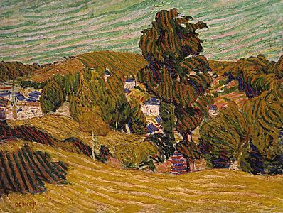 OConor Yellow Landscape 1892