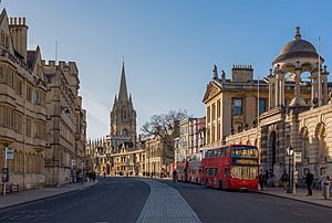 Oxford High Street Facing West, Oxford, UK - Diliff