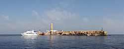 Panorama of the Big Brother Island in the Red Sea.JPG