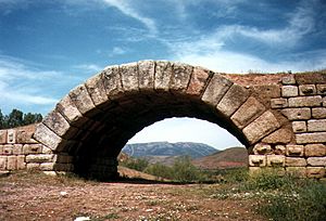 Parte del puente romano Alconétar, Caceres