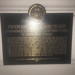 Penn club NYC historic landmark