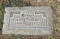 Phoenix-Cemetery-Greenwood Memory Lawn Cemetery-Ayra E. Hackett