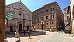 Town square with Renaissance buildings