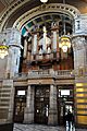 Pipe organ, built by Lewis and Co, of London, 1901. North end of the Centre Hall. Kelvingrove Art Gallery and Museum, Glasgow, UK