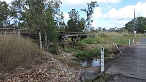 Railway bridge, Mount Chalmers, Shire of Livingstone, Queensland, 2016