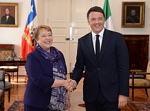 Renzi Bachelet 2015
