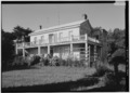 SOUTHWEST FRONT AND SOUTHEAST SIDE - Steele Brothers Dairies, Cascade Ranch House, Pescadero, San Mateo County, CA HABS CAL,41-PESC.V,2-B-1