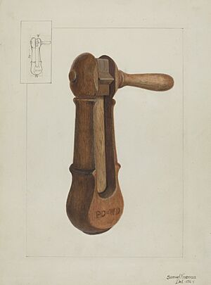 Samuel Fineman, Police Rattle, c. 1936, NGA 25474