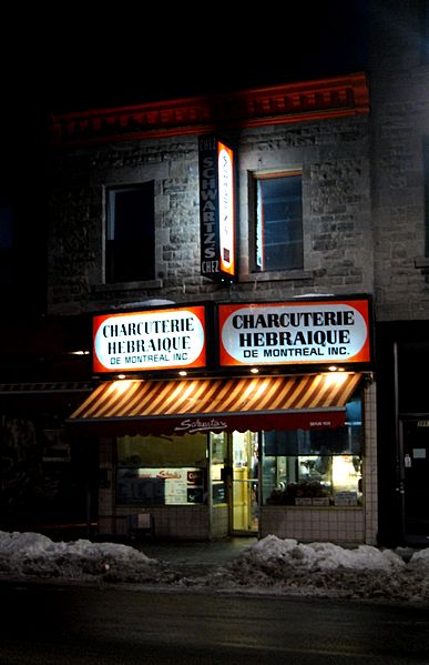 Schwartz's Charcuterie Hebraique Montreal Quebec