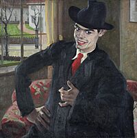 Self Portrait (Mephistopheles) - Percy Shakespeare