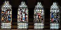 St Mary's Church, Ealing, stained glass 1