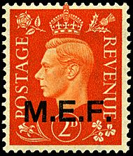 Stamp UK MEF 1942 2p