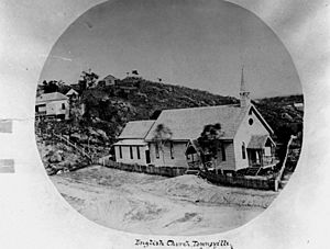 StateLibQld 1 159926 St. James' Church of England in Townsville, ca. 1875