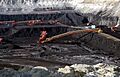 Surface coal mine detail, Gillette, Wyoming