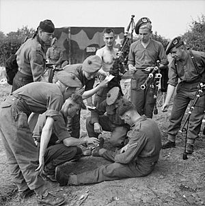 The British Army in Normandy 1944 B7977