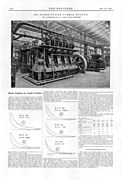 The Engineer - 400 hp Diesel Engine, Hick Hargreaves & Co. Ltd