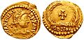 Tremissis Anthemius-RIC 2842
