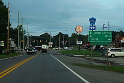 US 278 at CR 41 in Addison, Alabama