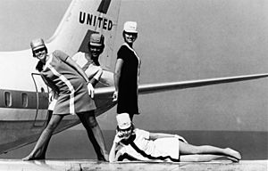 United Airlines Stewardesses 1968