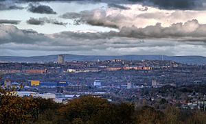 View over Ashton-under-Lyne 2007 (editted)
