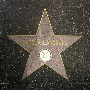 Walk of fame, angela lansbury