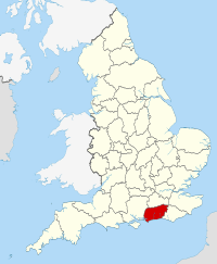 West Sussex within England