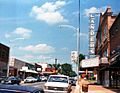 05 1990 Batesville - Looking down Main street