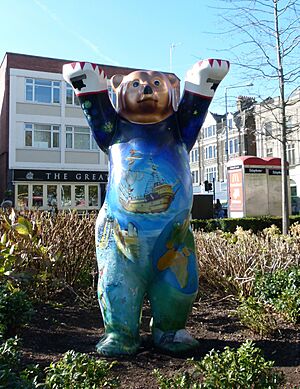 2016 Woolwich, General Gorden Square, Berlin Bear 2