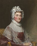 Abigail Adams by Gilbert Stuart