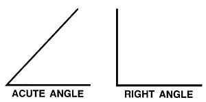 Acute angle Facts for Kids