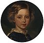 After Franz Xaver Winterhalter (1805-73) - Prince Leopold (1853-1884) later Duke of Albany when a child - RCIN 405381 - Royal Collection.jpg