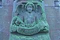 An angel carrying the banner of "Truth", Roslin, Midlothian