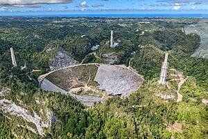 Arecibo Telescope, December 2021