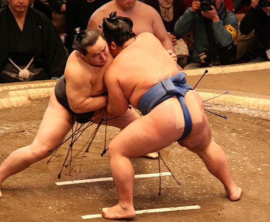 Asashoryu fight Jan08