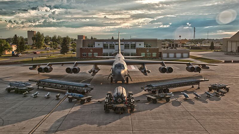 B-52H static display