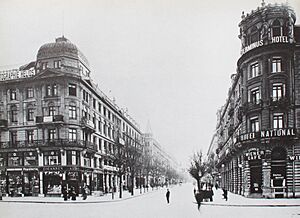 Bahnhofstrasse Zürich 1920