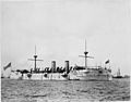 Baltimore (Cruiser 3). Starboard bow, 1891 - NARA - 512896