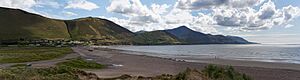 Beach Rossbeigh in Dingle Bay Kerry Ireland
