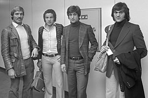 Benetti, Chiarugi, Rivera en Sabadini (1974)