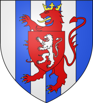 Blason ville fr Champagne-en-Valromey (Ain)