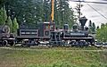 Bloedel Stewart & Welch steam locomotive 1 Shay at Forest Museum Duncan BC 16-Jul-1995