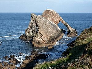 Bow Fiddle Rock - geograph.org.uk - 69268