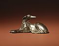Bronzen beeldje hazewindhond ForumHadriani 015501 RMO Leiden